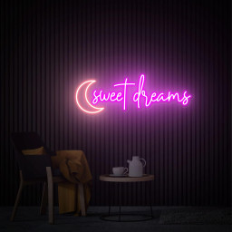 Sweet Dreams Neon Sign, Sweet Dreams Led Light Sign Dimmable, Custom Neon Sign, Led Sign for Bedroom, Neon Sign Wall Decor, Birthday Gift