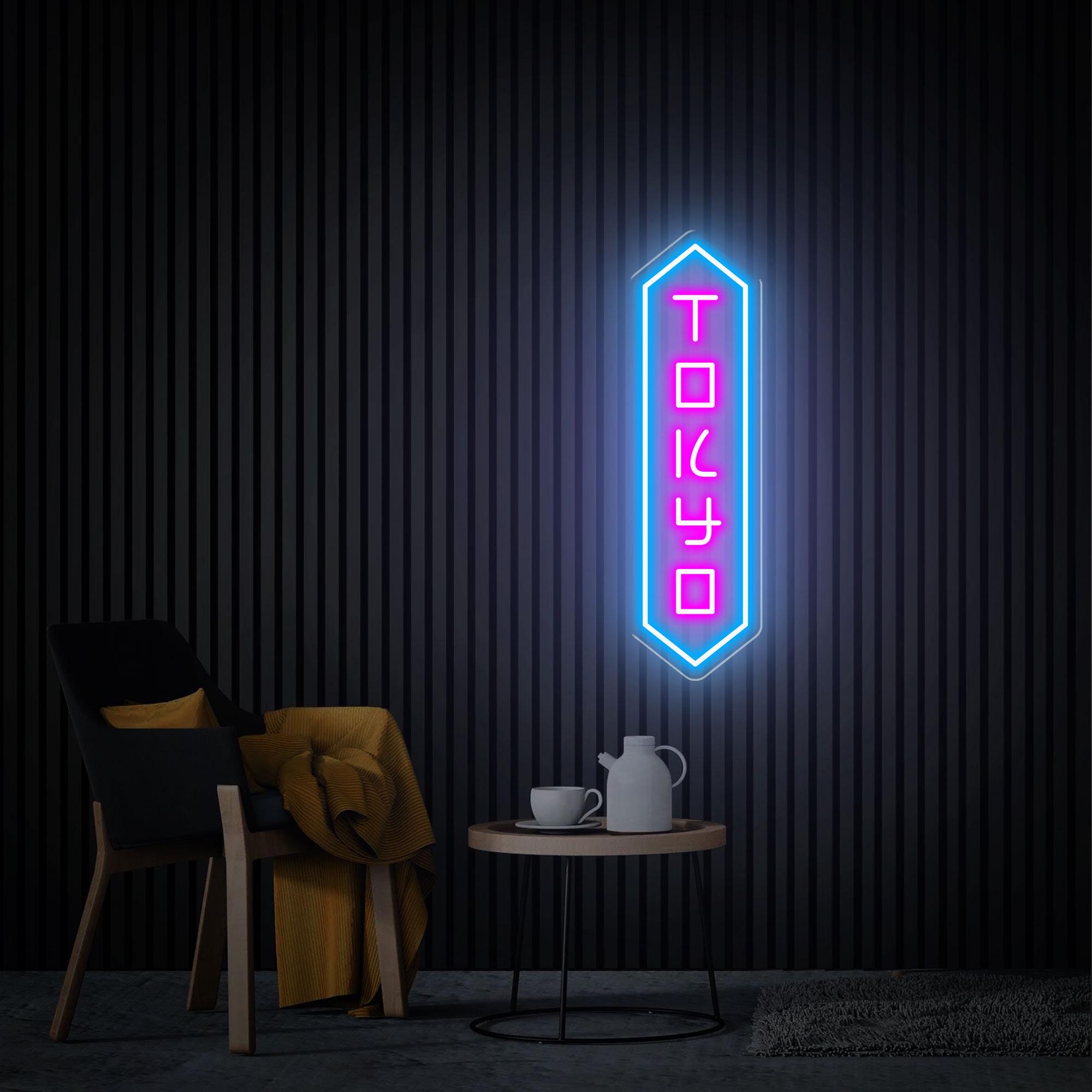 Tokyo Neon Sign, Tokyo Wall Decor, Custom neon Sign, Tokyo Japan Wall Art, Tokyo Travel Wall Sign, Tokyo Led Sign Personalized Gifts