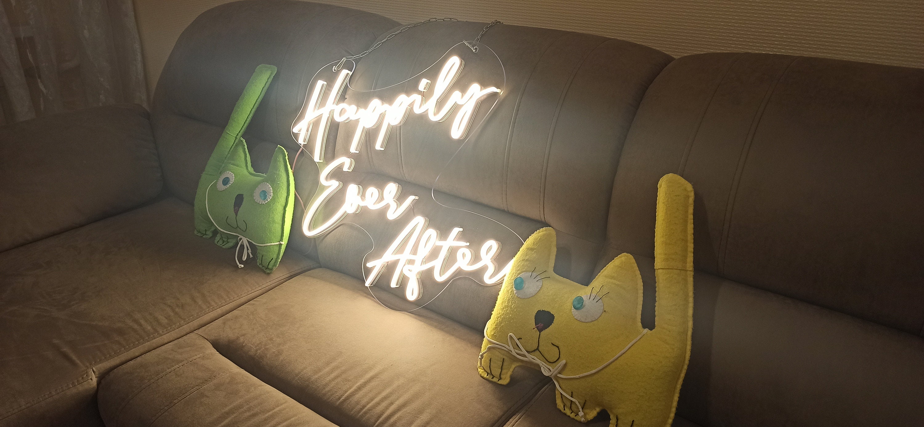 Happily Ever After Neon Sign, Custom Happily Ever After Neon Sign, Wedding Neon Sign, Happily Ever After Neon Sign For Wedding