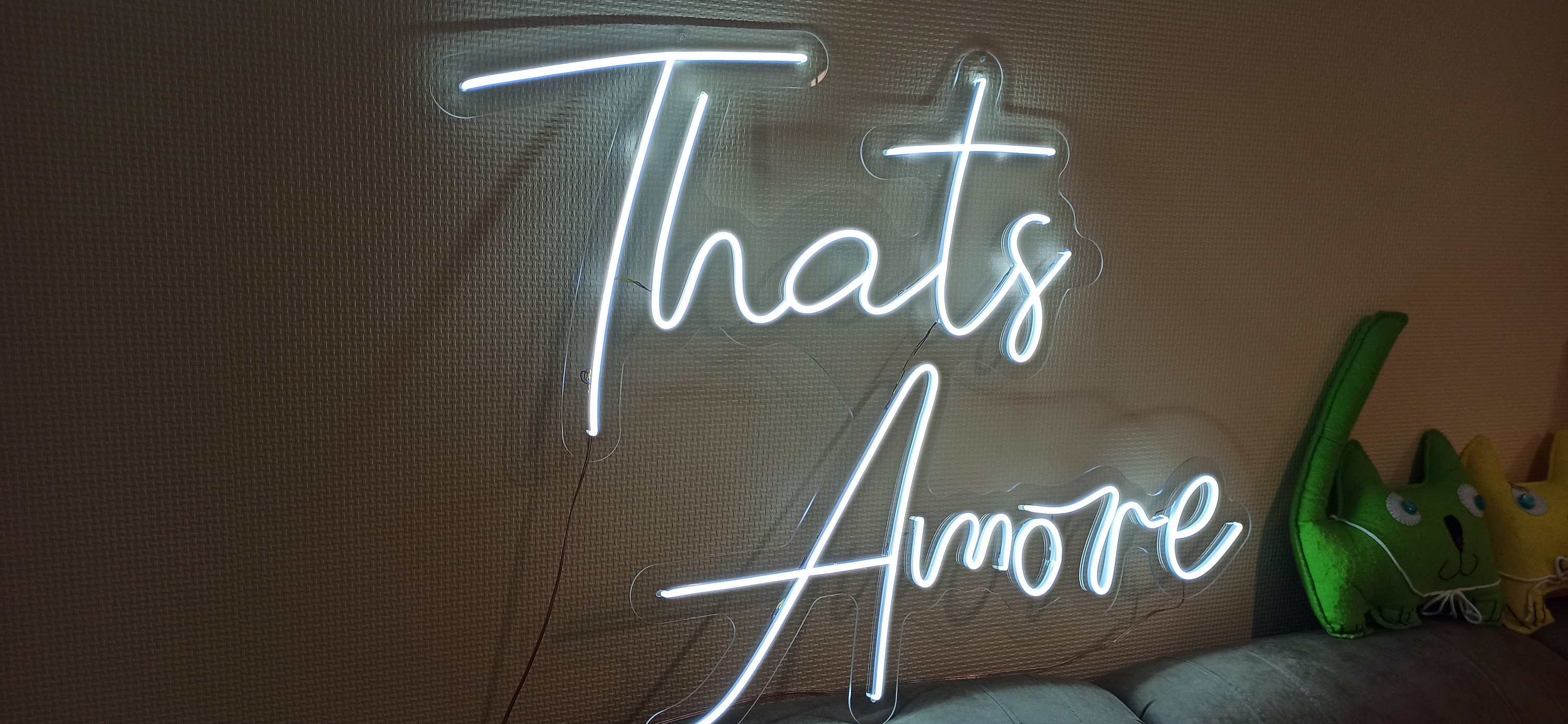 That's Amore - Led Light, That's Amore Neon Sign, Neon Sign, Romantic Neon Light That's Amore, Neon Sign Love Quote That's Amore