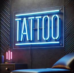 Tattoo Neon Sign, Tattoo Led Sign, Tattoo Art, Best Gift, Shop Neon Sign, Wall Neon Sign, Office Neon