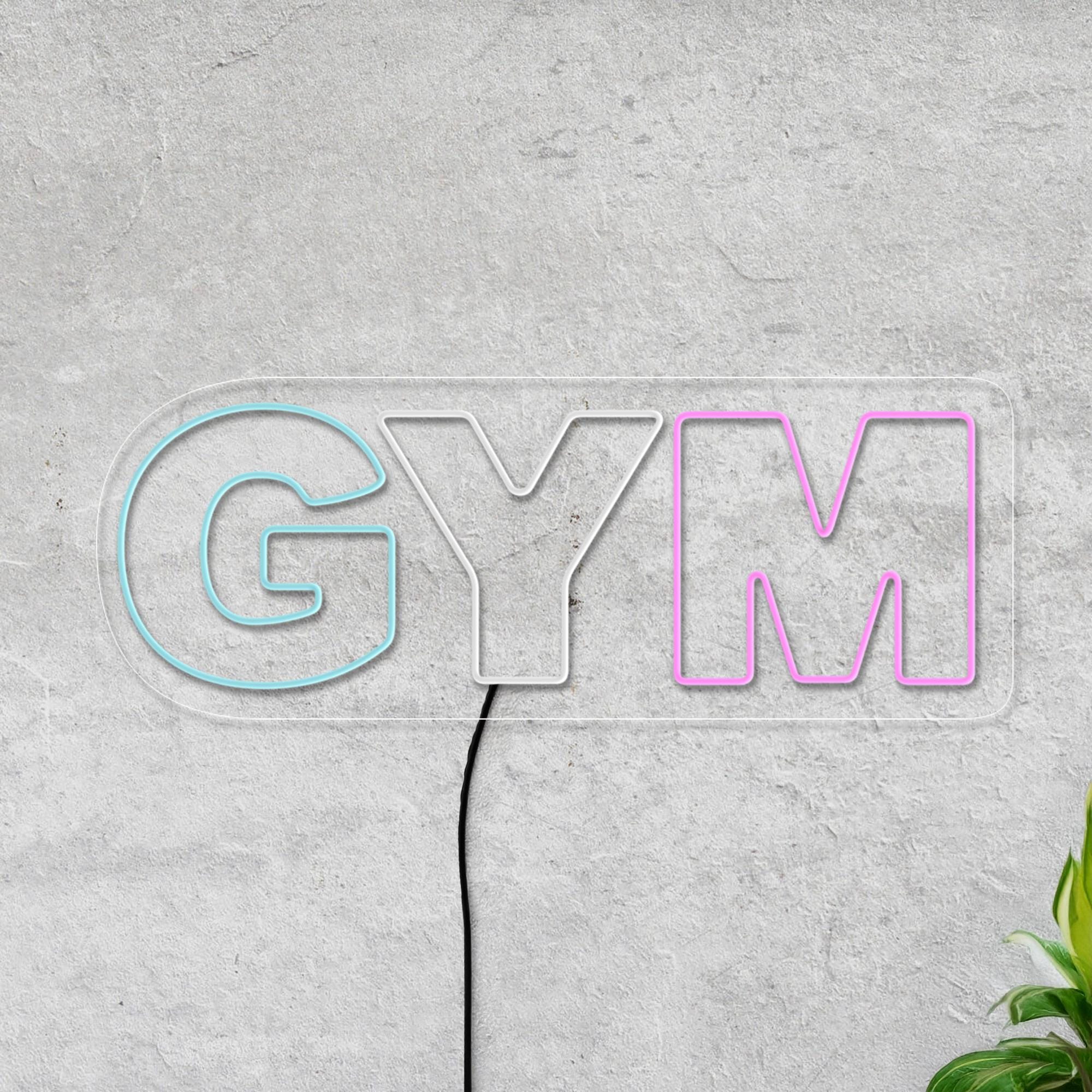 Gym Neon Sign, Fitness Neon Sign, Workout Neon Sign, Bodybuilding Gym Sign, Fitness Club Wall Art Decor, Gym Wall Art Decor
