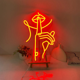 Hush Neon Sign Lips and Fingers Led Neon Light Bedroom Decor Custom Neon Sign Nail Studio Decor Lips Decor Led Light Sign for Beauty Salon