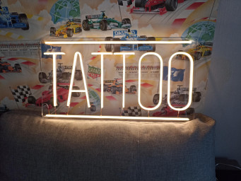 Tattoo Neon Sign, Tattoo Led Sign, Tattoo Art, Best Gift, Shop Neon Sign, Wall Neon Sign, Office Neon