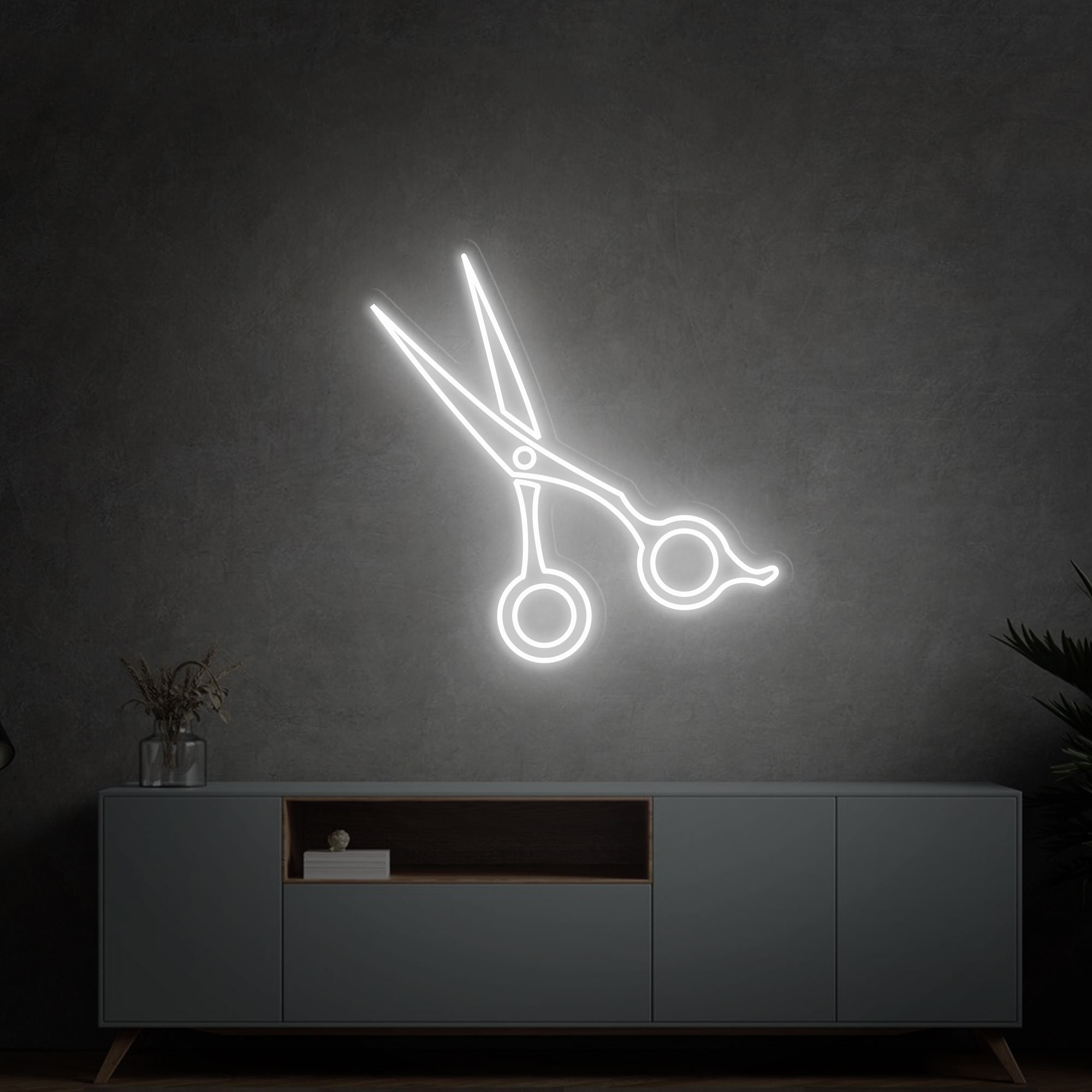 Scissors Neon Sign, Scissors Led Sign, Scissors Light Sign, Beauty Salon Neon Sign, Barber Shop Neon Sign, Salon Light Up Sign Led Sign Wall