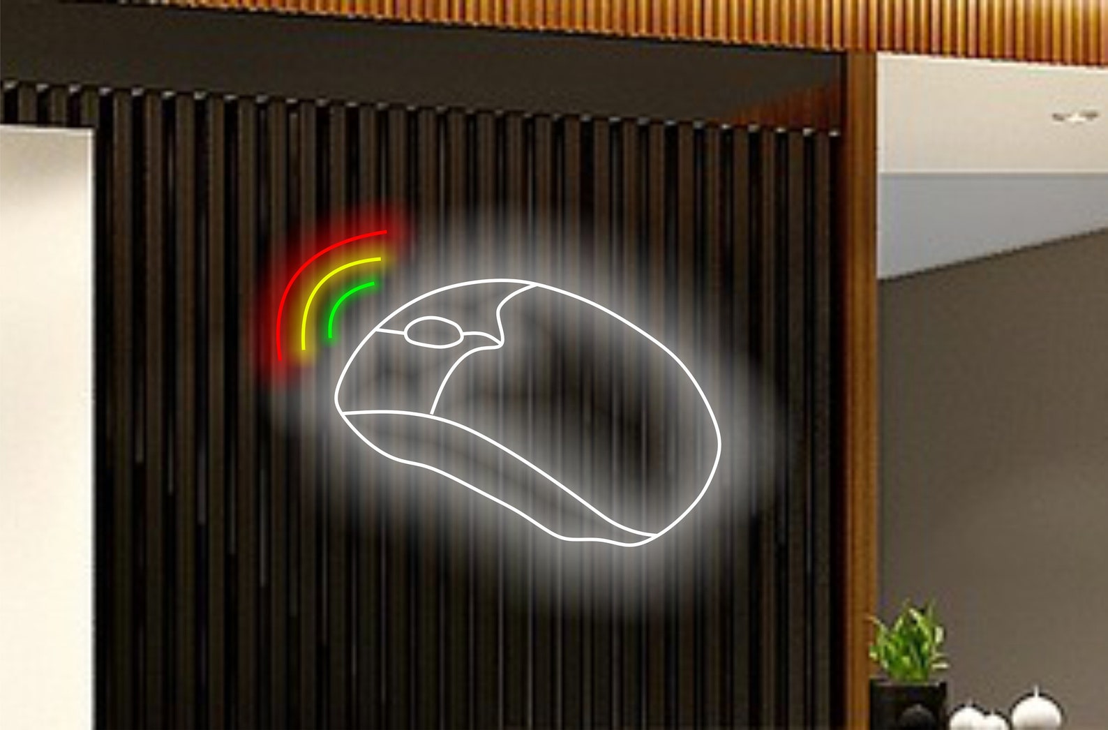 Computer Mouse Neon Sign, Gaming Mouse Neon Light, Led Mouse Sign, Computer Accessories Neon Sign, Glowing Mouse Decoration