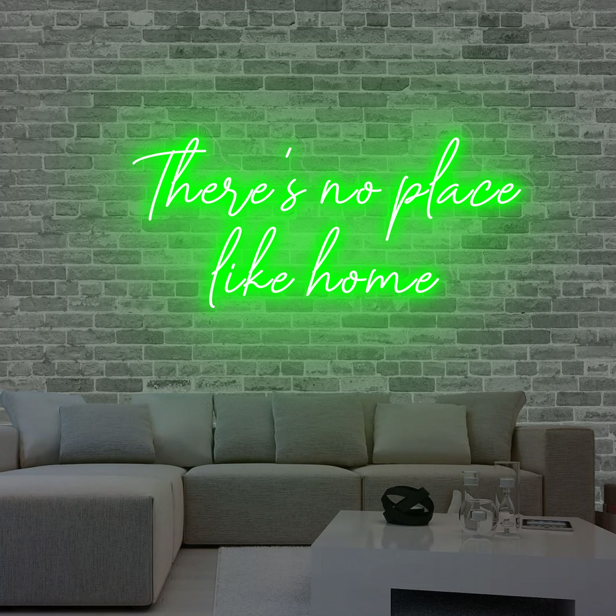 There Is No Place Like Home Neon Sign Bedroom Custom Led Sign Room Wall Art Neon Wall Decor Lights Cool Neon Sign Party Decor Sign