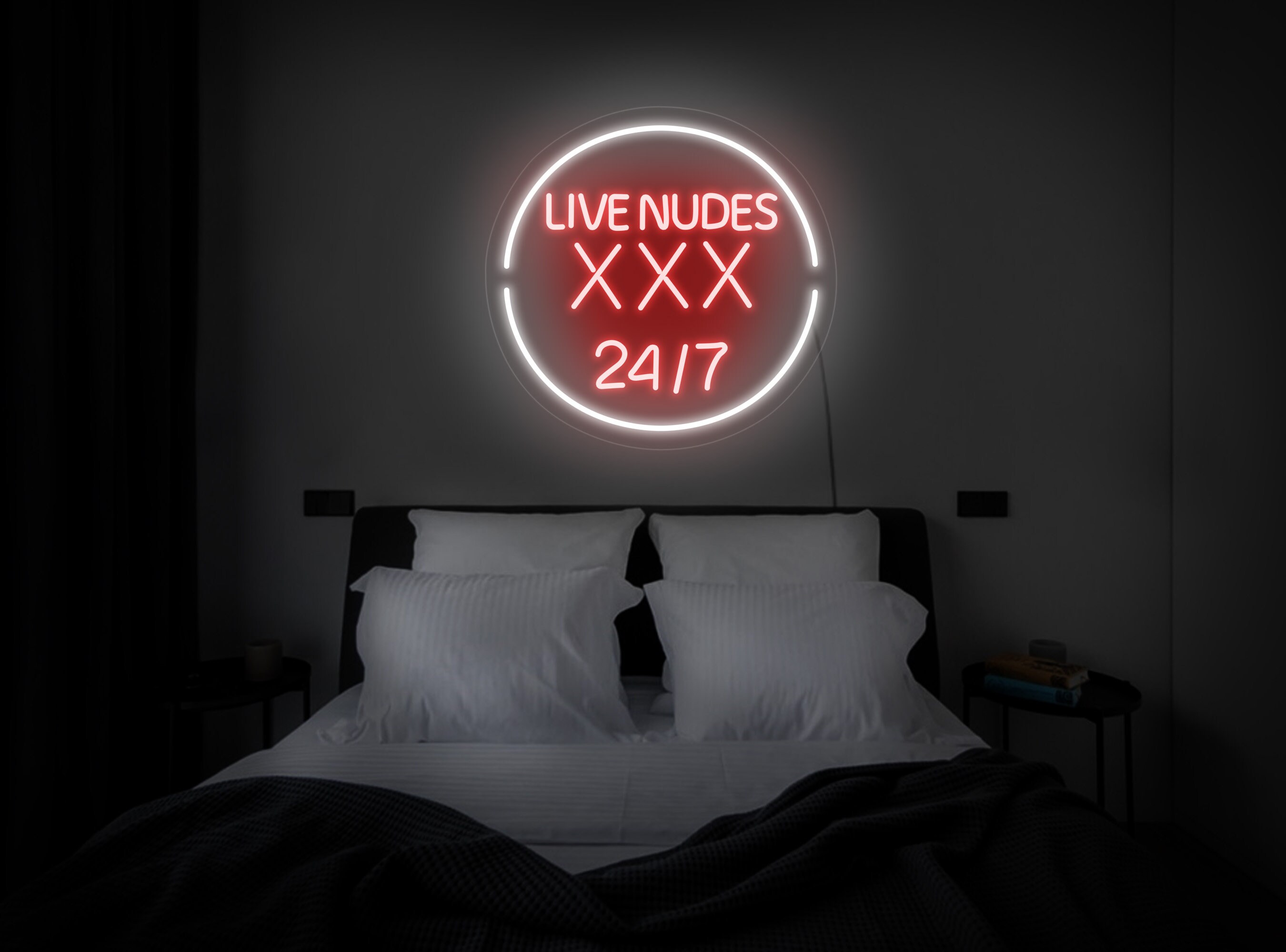 Strip Club Neon Sign, Strip Club Decor, Live Nudes Neon Sign, Strip Club Led Sign, Adult Neon Sign, Xxx Neon Sign, Erotic Neon Light