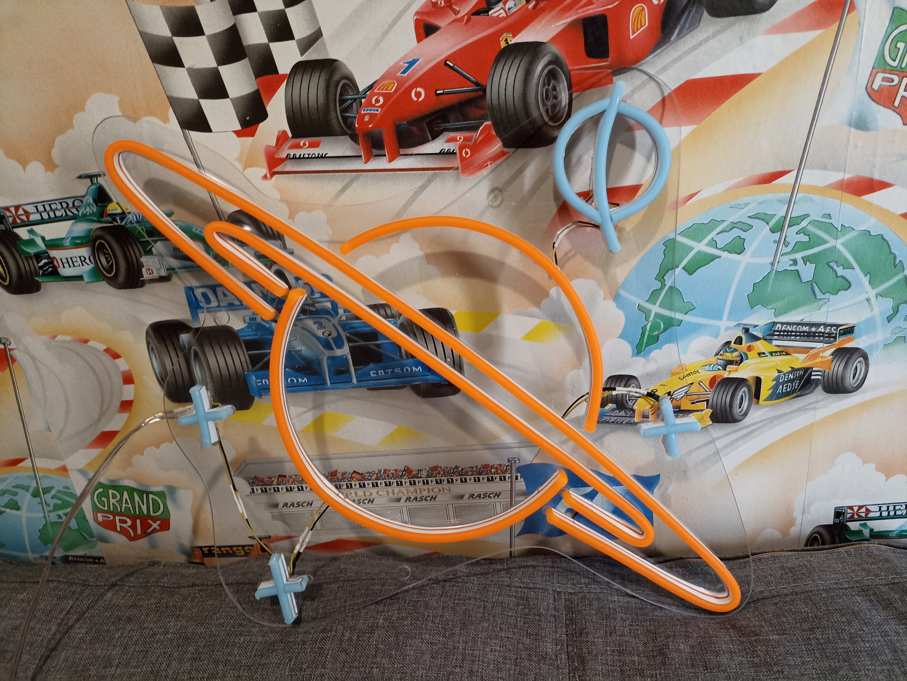 Planet Neon Sign, Saturn Planet Neon Sign, Planet Galaxy Neon Signs, Custom Saturn Led Decor, Space Led Neon