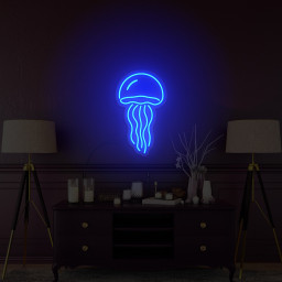 Jellyfish Neon Sign, Sea Animal Neon Sign, Jellyfish Light Sign, Ocean Neon Sign, Jellyfish Lamp, Jellyfish Art Decor