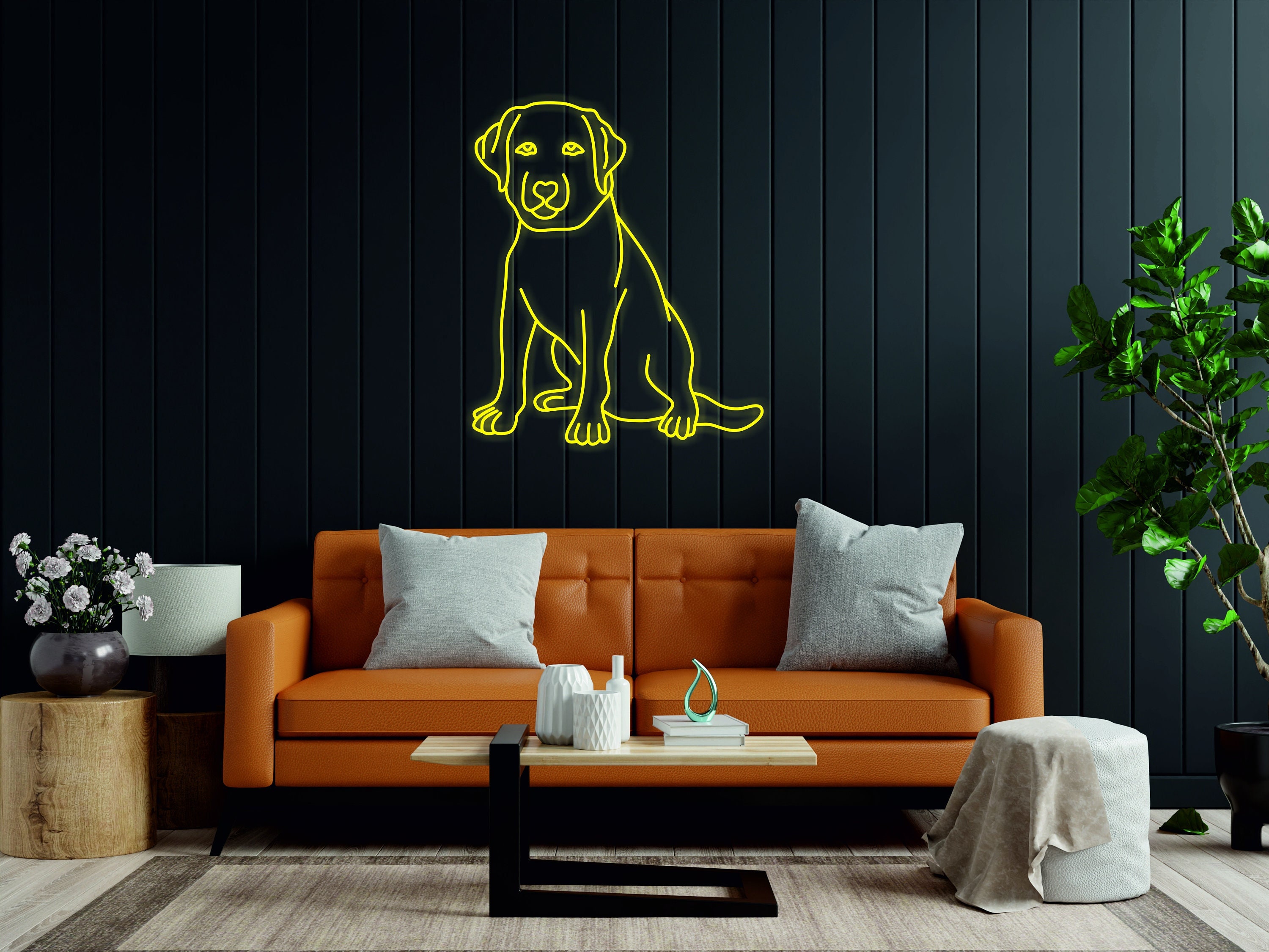 Labrador Retriever Pet Led Light Neon Sign, Animal Led Neon Signs