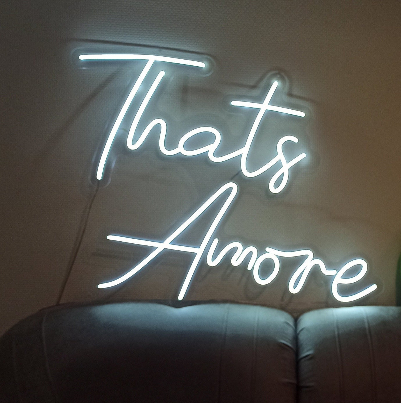 That's Amore - Led Light, That's Amore Neon Sign, Neon Sign, Romantic Neon Light That's Amore, Neon Sign Love Quote That's Amore