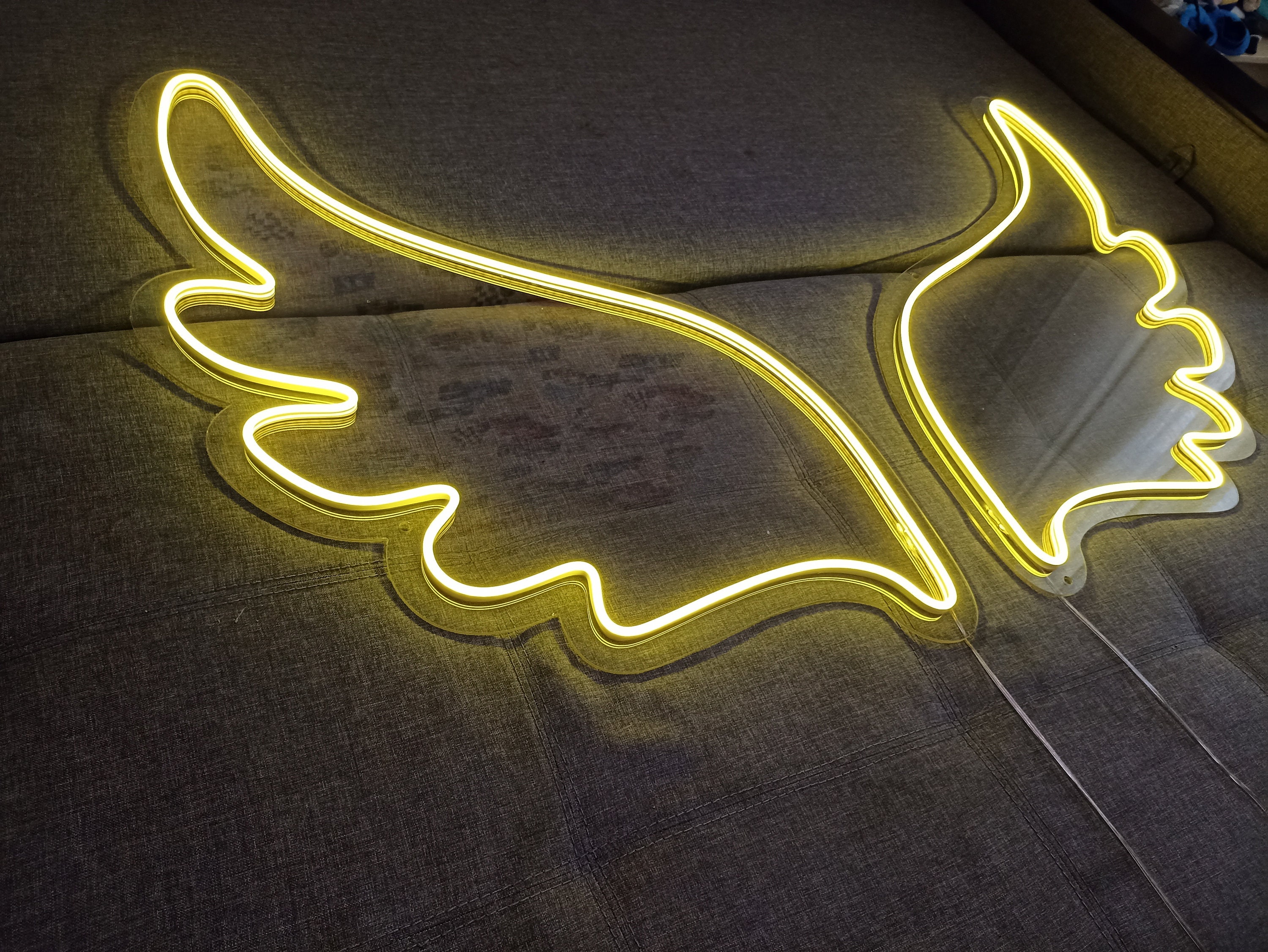 Neon Wings, Neon Sign Angel Wings, WINGS LED Sign, Classic LED Neon Angel Wings