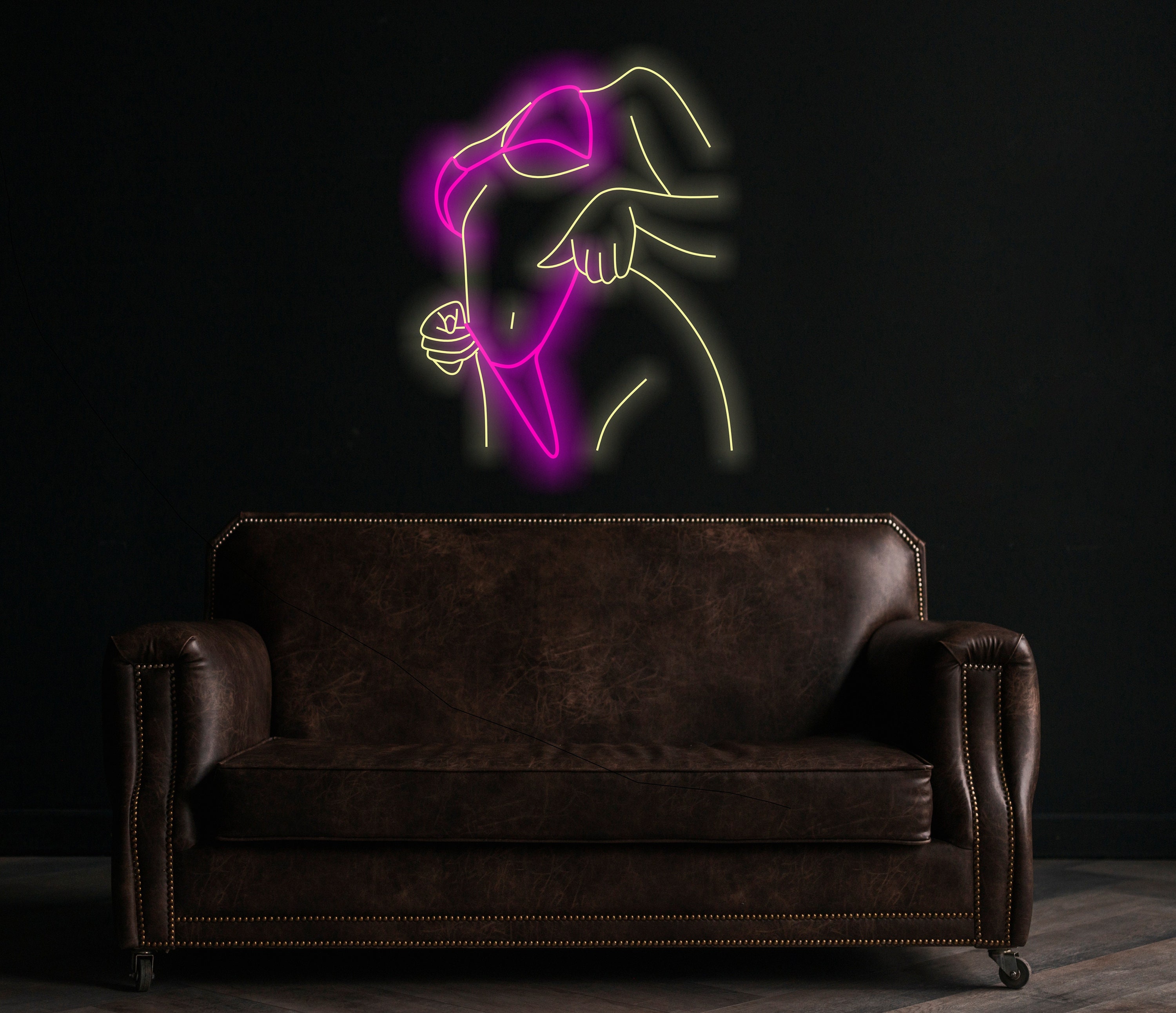 Woman Body Art Neon Sign, Female Body Neon Sign, Body Neon Sign, Lady Body Neon Sign, Neon Sign Bedroom Woman, Minimalist Female Body Neon