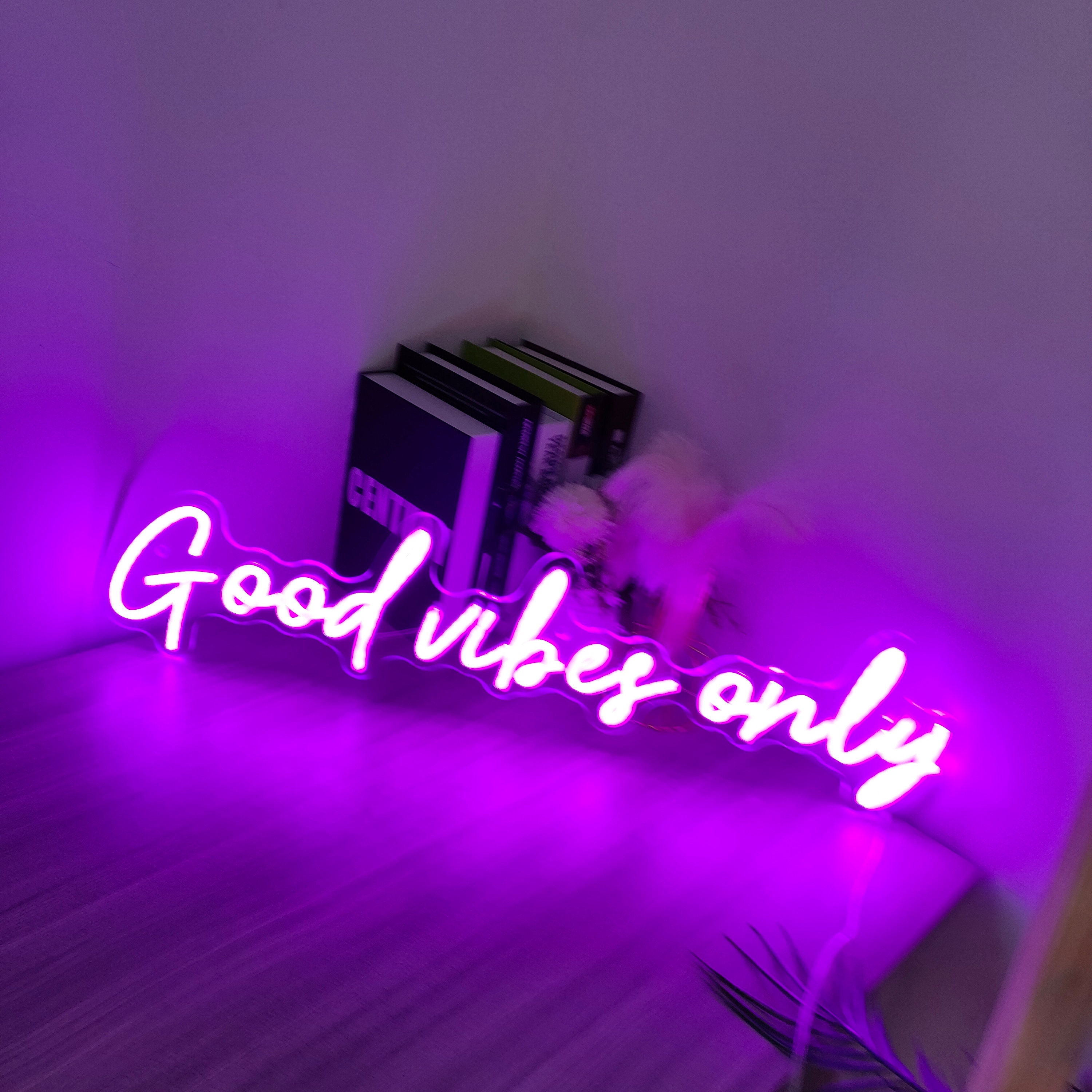 Good Vibes Only Neon Sign , Custom Neon Light | Wedding Neon Sign | Wedding Neon Lights | Wall Decor Neon Signs