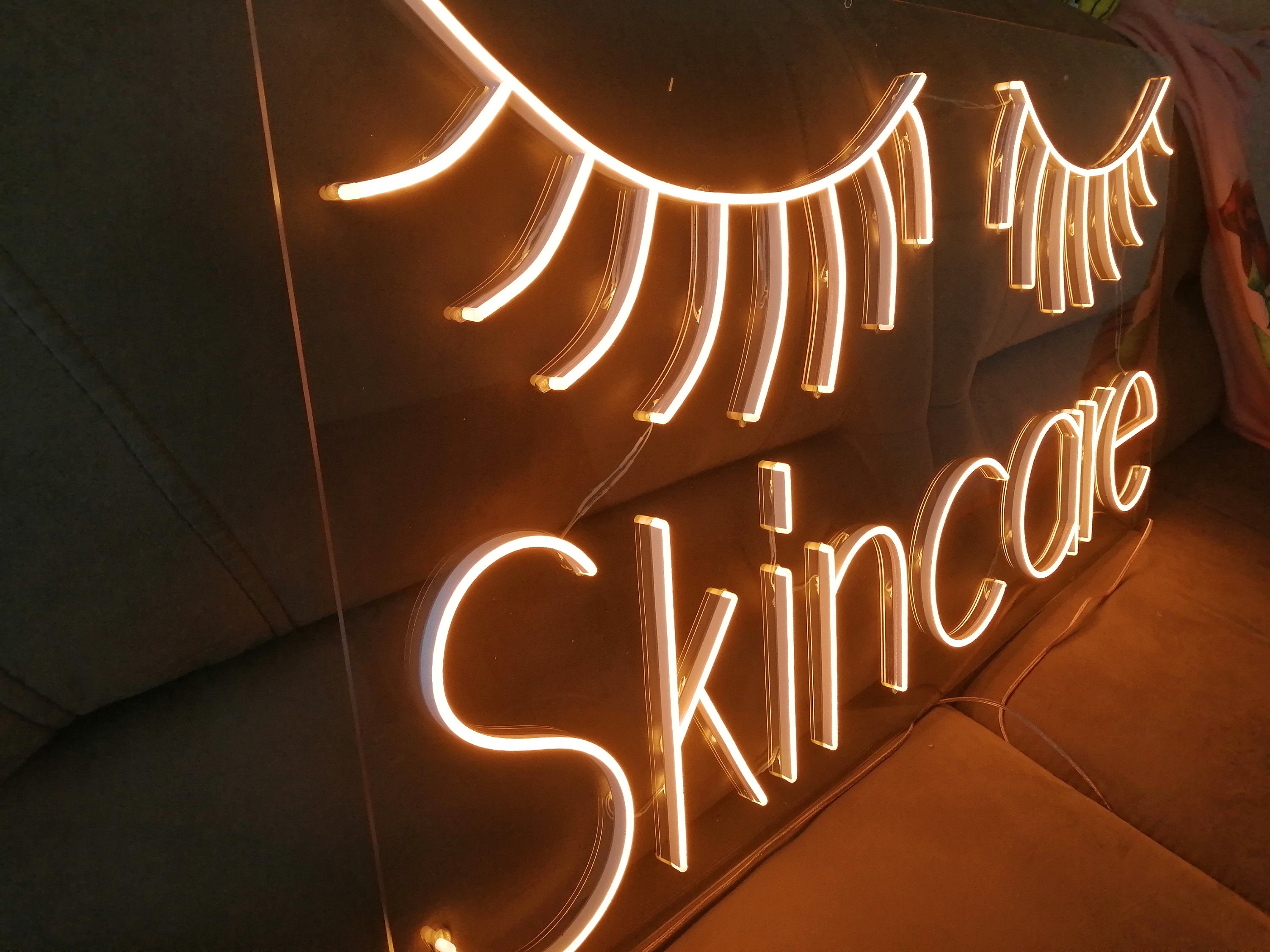 Custom Salon Neon Sign, Beauty Room Wall Decoration Lights, Lashes Wall Decor, Beauty Salon Neon Sign Decor, Salon Decor for Wall