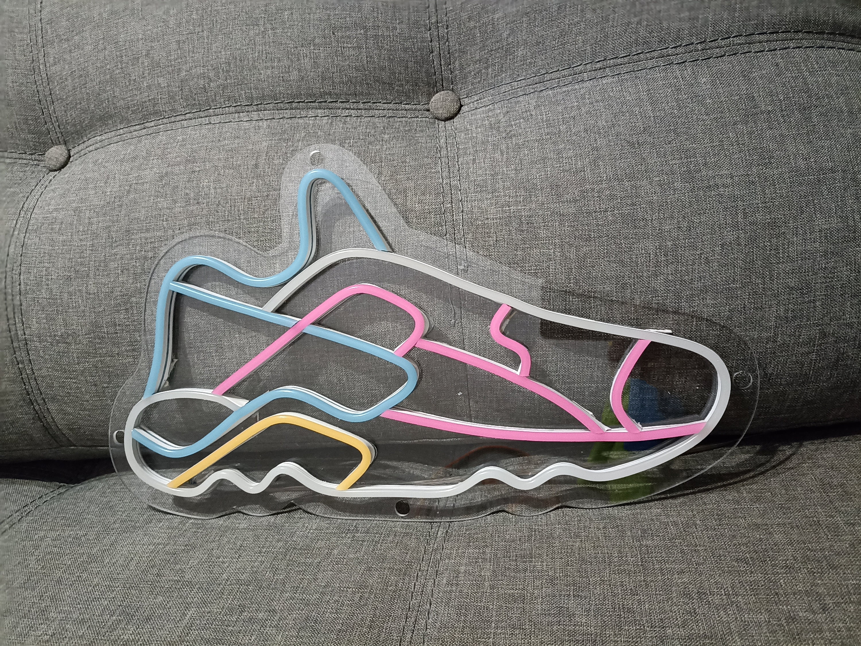 Sneaker - Led Light Neon Sign, Custom Sneakers, Sneaker Neon Light, Shoes Store Decor