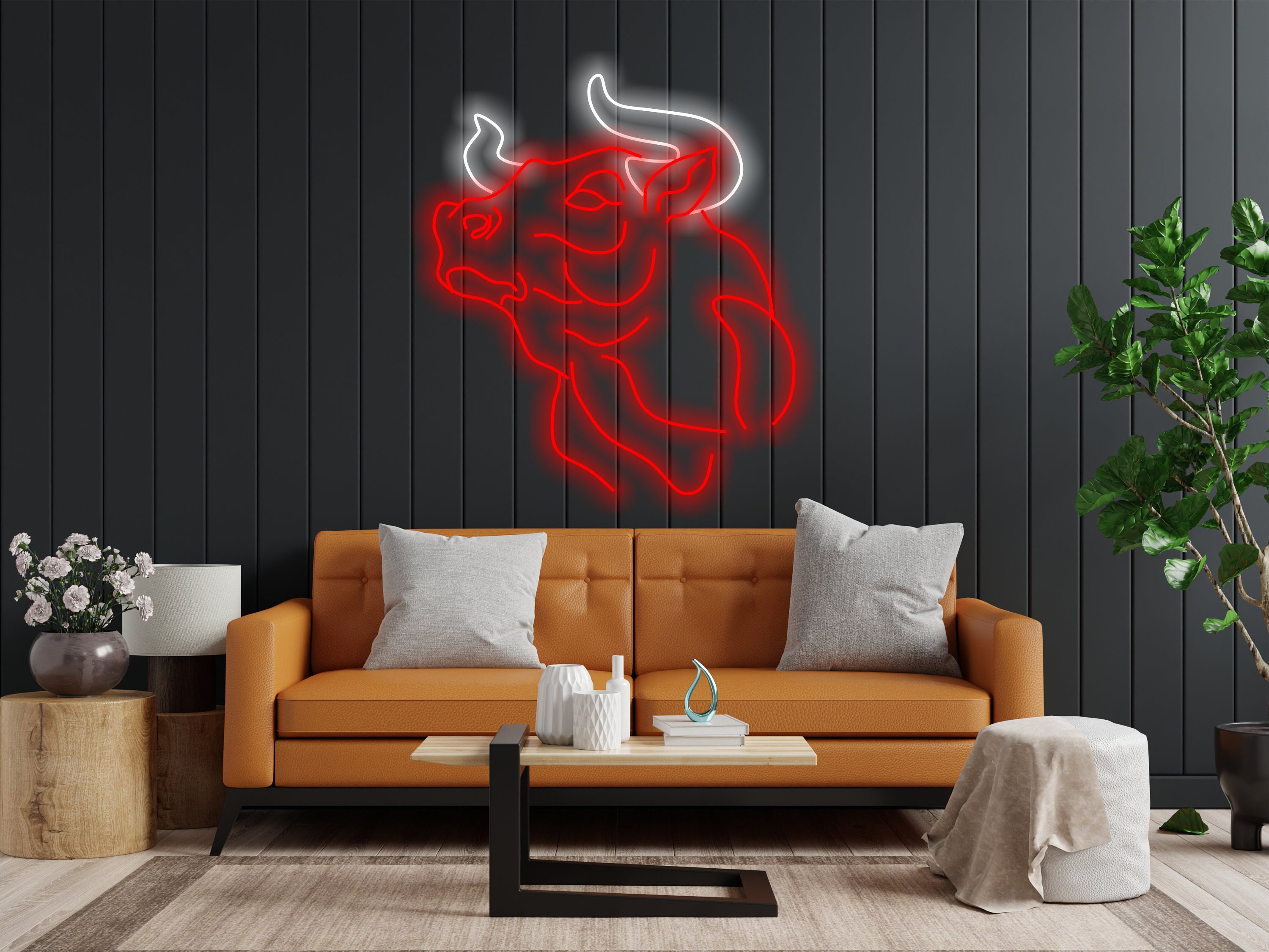 Bull Neon Sign, Cow Neon Sign, Bull Head Neon Sign, Buffalo Neon Sign, Texas Longhorn Neon Sign, Western Led Light, Rodeo Neon Sign, Cowboy Neon