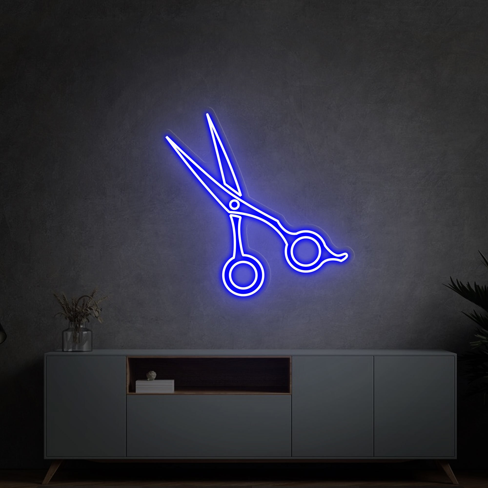 Scissors Neon Sign, Scissors Led Sign, Scissors Light Sign, Beauty Salon Neon Sign, Barber Shop Neon Sign, Salon Light Up Sign Led Sign Wall