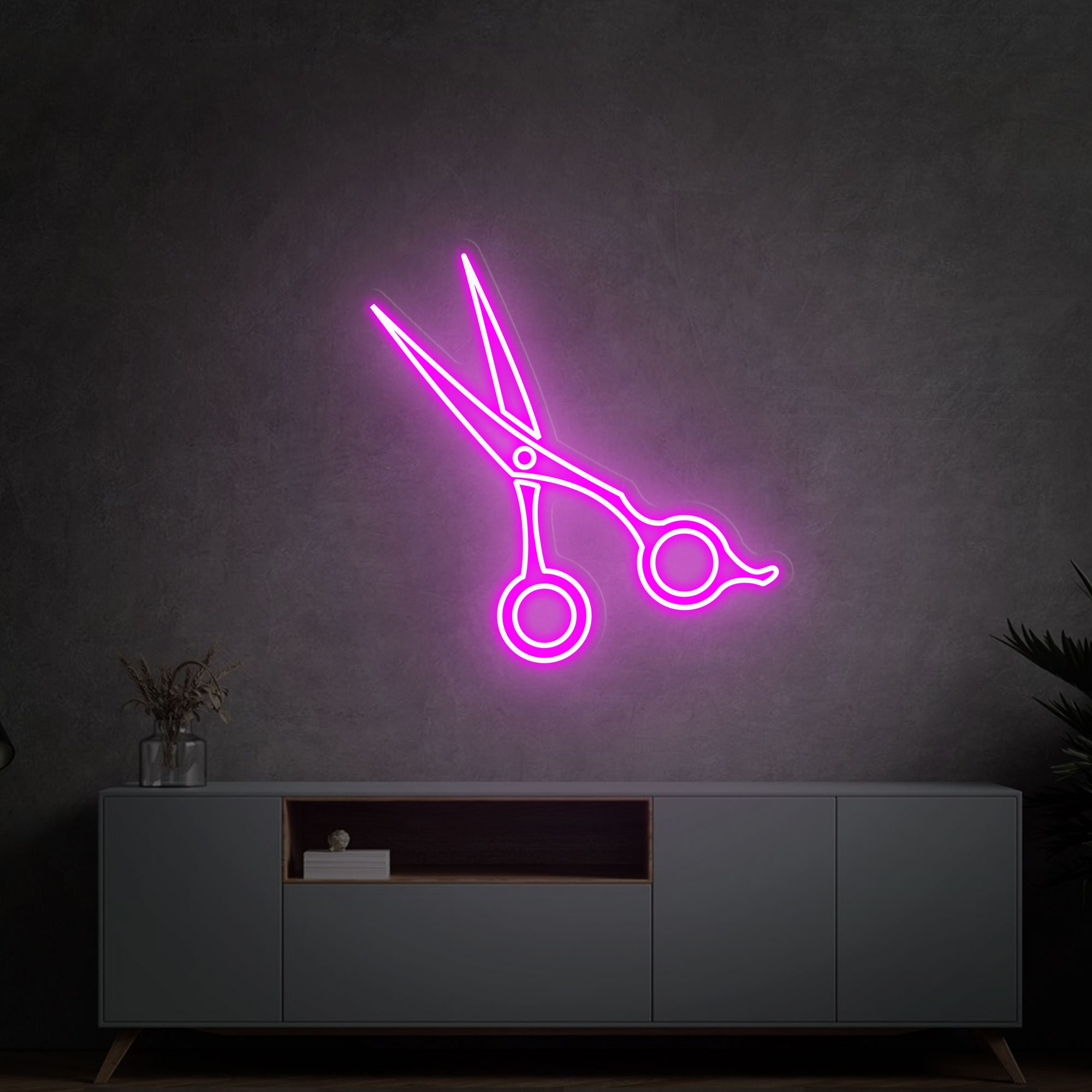 Scissors Neon Sign, Scissors Led Sign, Scissors Light Sign, Beauty Salon Neon Sign, Barber Shop Neon Sign, Salon Light Up Sign Led Sign Wall