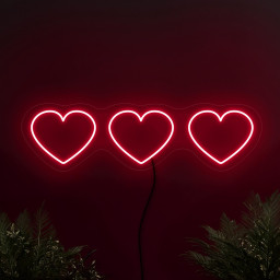 Heart Neon Sign, Hearts Led Sign, Love Neon Sign, Romantic Neon Sign, Neon Sign Bedroom Decor, Love Wall Art Decor, Heart Wall Art Decor