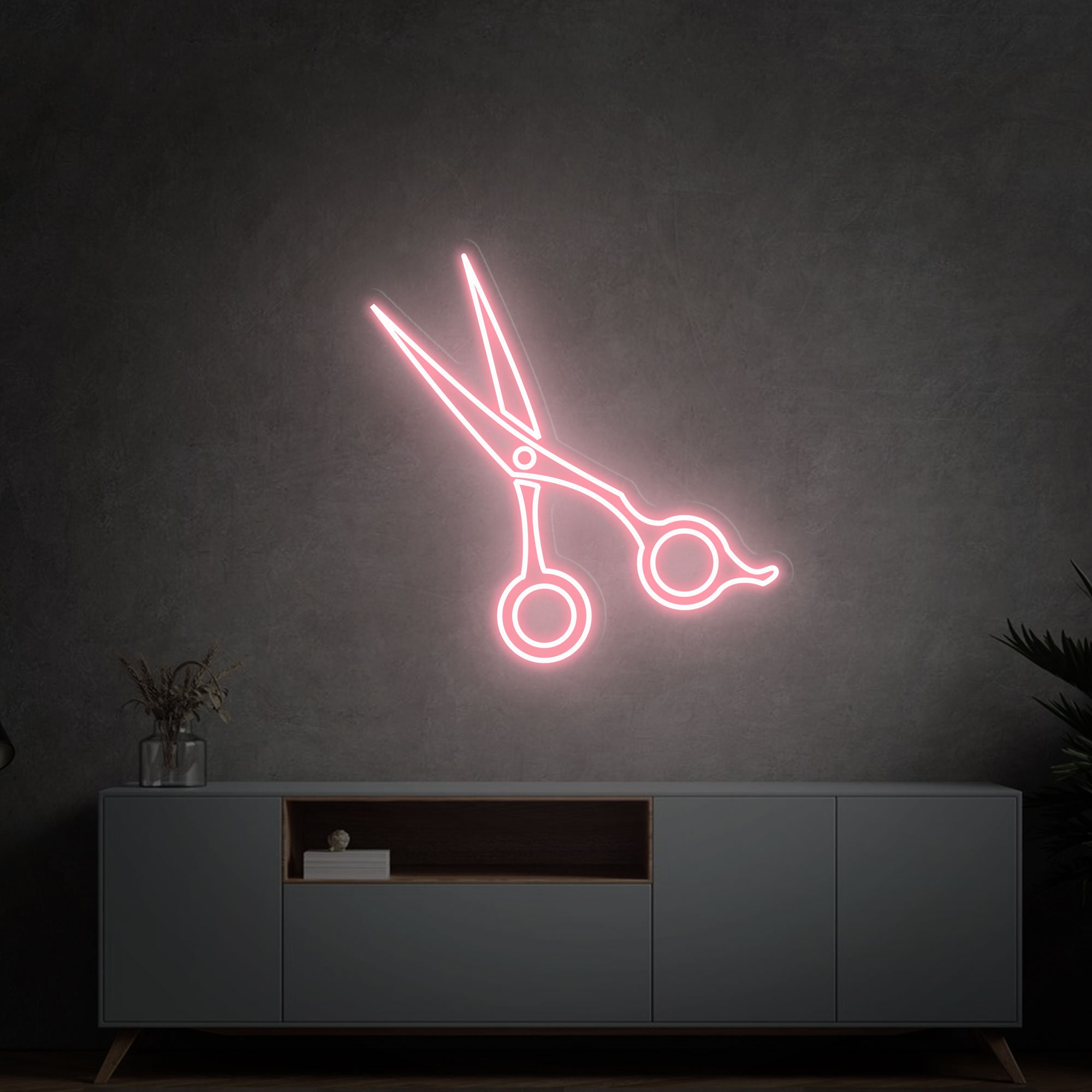 Scissors Neon Sign, Scissors Led Sign, Scissors Light Sign, Beauty Salon Neon Sign, Barber Shop Neon Sign, Salon Light Up Sign Led Sign Wall