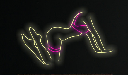 Body Woman Neon Sign, Female Body Neon Sign, Lady Body Art Neon Sign, Girl Body Led Light, Woman Body Wall Decor, Pose Woman Neon Sign
