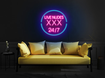 Strip Club Neon Sign, Strip Club Decor, Live Nudes Neon Sign, Strip Club Led Sign, Adult Neon Sign, Xxx Neon Sign, Erotic Neon Light