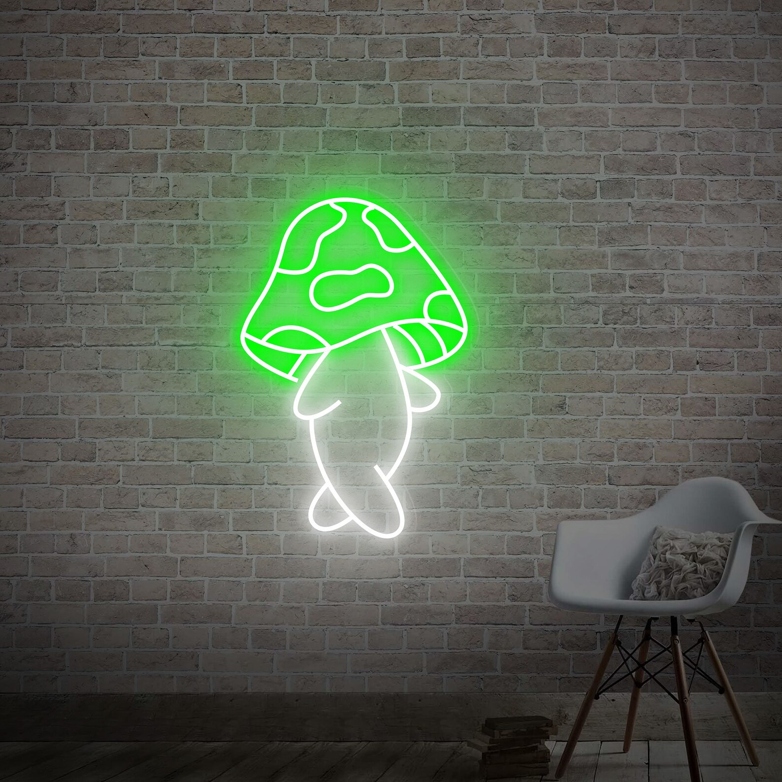 Mushroom Neon Sign Room Wall Art Neon Wall Decor Lights Cool Neon Sign Party Decor Sign