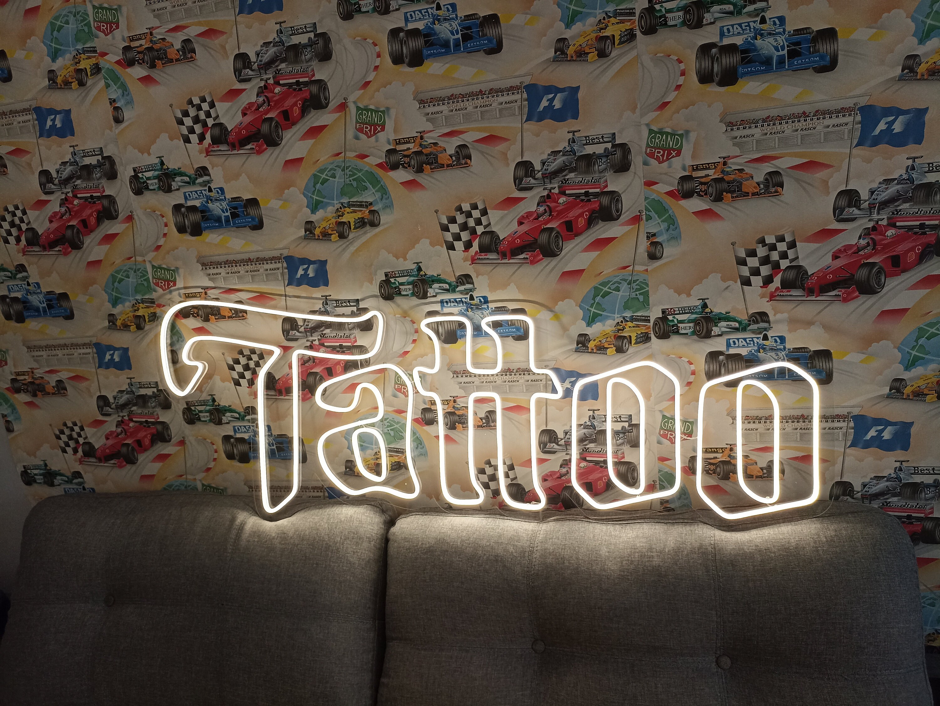 Tattoo Neon Sign, Tattoo Led Sign, Tattoo Art, Best Gift, Shop Neon Sign, Neon Tattoos, Wall Neon Sign