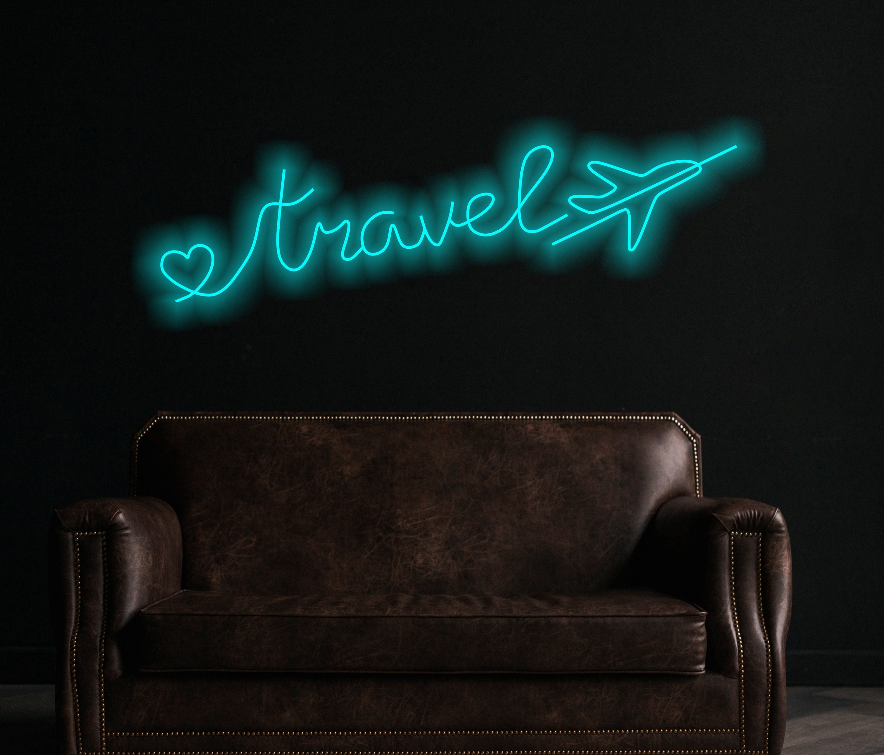 Travel Wire Word neon Sign | Travel Wall Art neon sign | Handmade Travel neon sign Word Sign | Traveler Gift | Plane Wall Decor