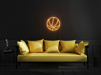 Basketball Neon Sign, Basketball Neon Light, Basketball Sign, Neon Sign Wall Art, Neon Sign Wall Decor