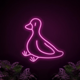 Duck Neon Sign, Cute Duck Led Sign, Funny Neon Sign, Kids Room Neon Sign, Animal Neon Sign, Neon Sign Bedroom Decor, Duck Wall Art Decor