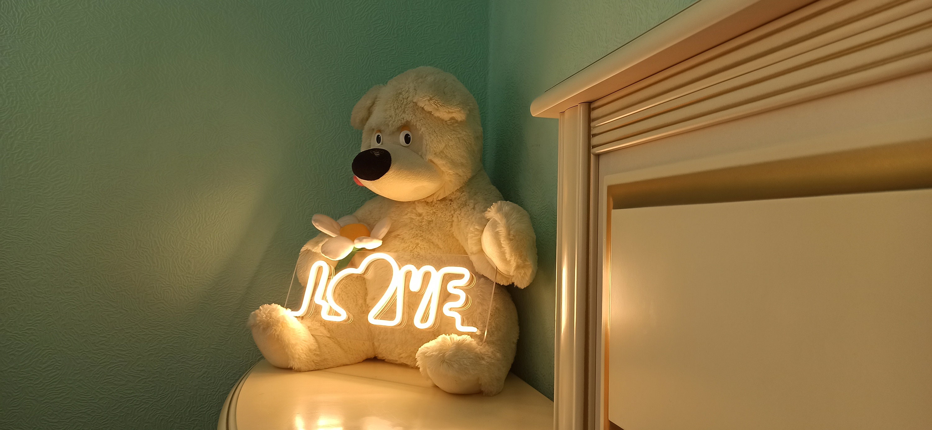 Love Neon Sign, Neon Love Sign For Wedding, Valentine's Day Gift For Lovers, Lettering Love Neon Sign