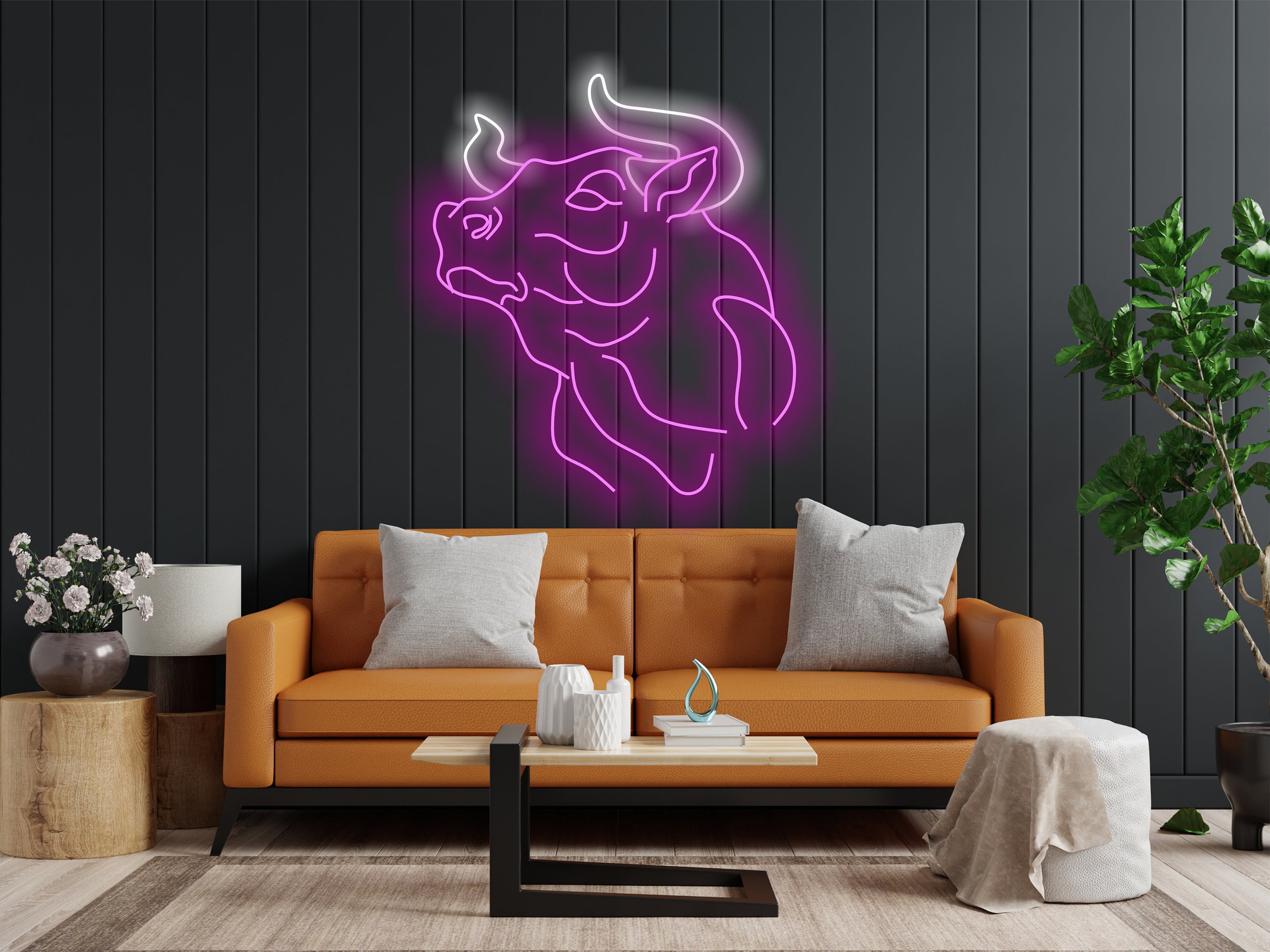 Bull Neon Sign, Cow Neon Sign, Bull Head Neon Sign, Buffalo Neon Sign, Texas Longhorn Neon Sign, Western Led Light, Rodeo Neon Sign, Cowboy Neon