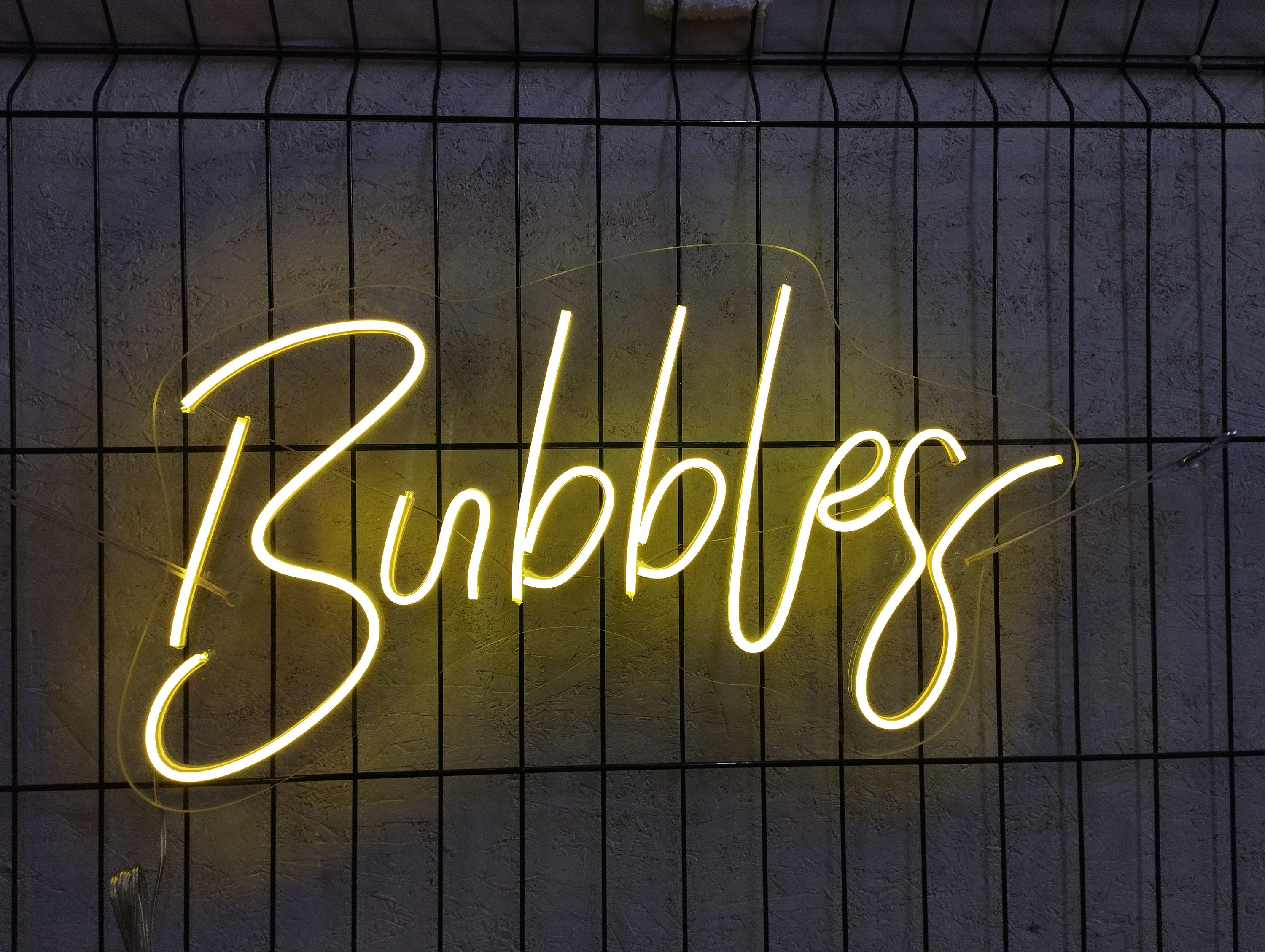 Bubbles Neon Sign, Bubbles Led Sign, Bubbles Light, Champagne Neon Sign Backdrop, Wedding Neon Sign, Champagne Wall Sign, Wedding Bar Sign