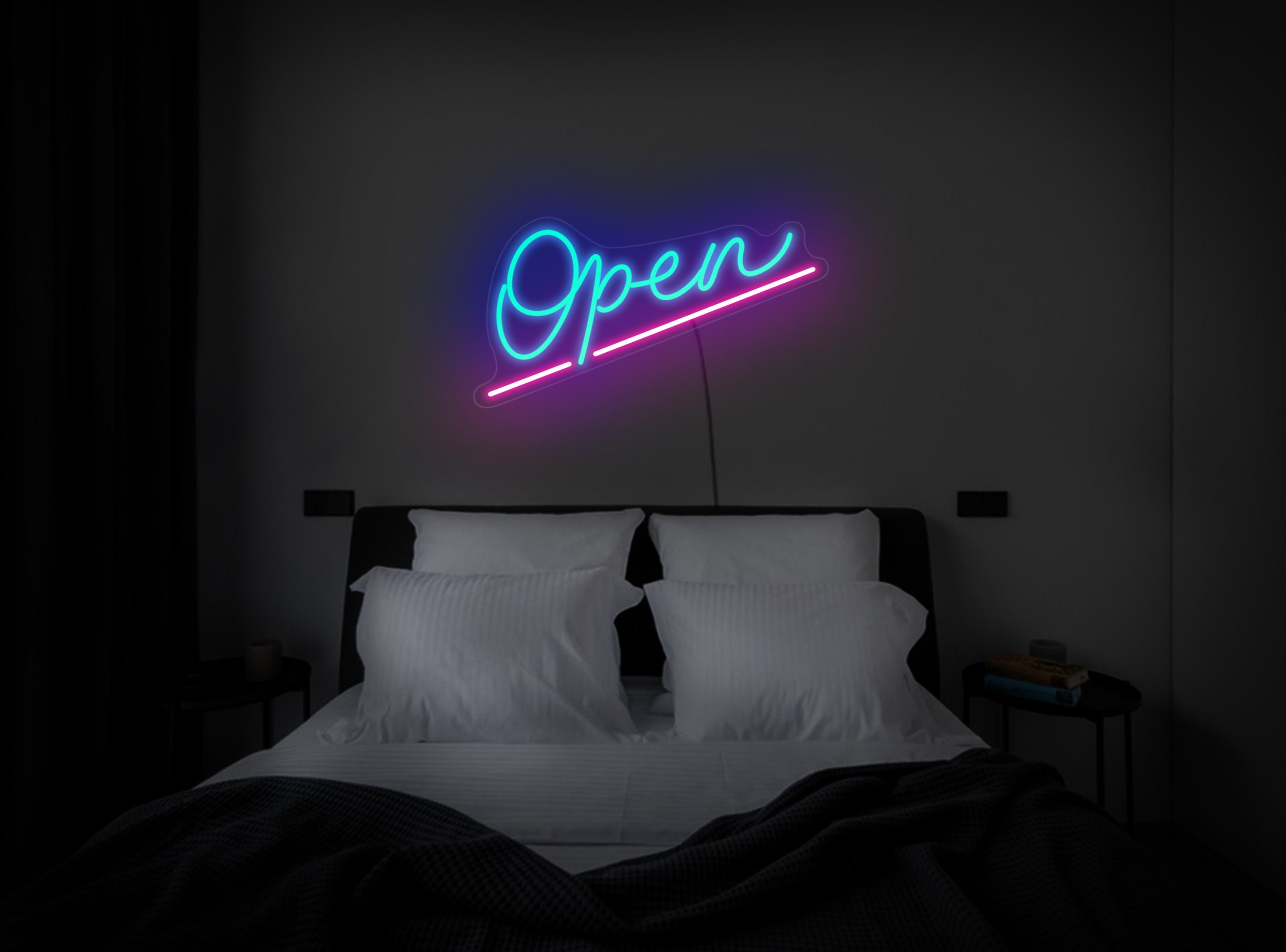 Open Neon Sign, Open Led Sign, Open Light Sign, Open Business Sign, Open Bar Neon Sign, Shop Open Sign, Cafe Open Sign, Open Wall Art Decor
