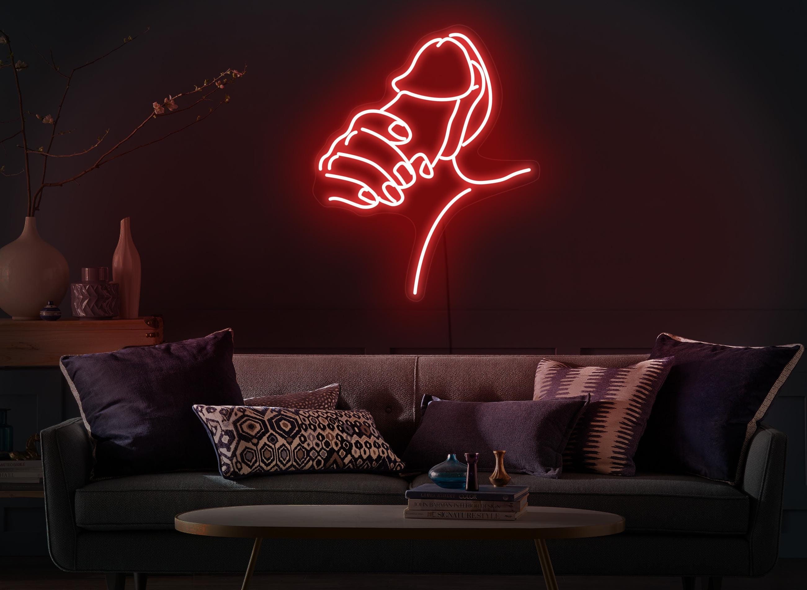 Penis Neon Sign, Penis Led Sign, Dick Neon Sign, Adult Neon Sign, Sexy Neon Sign, Erotic Neon Sign, Penis Lamp, Penis Wall Art, Penis Decor