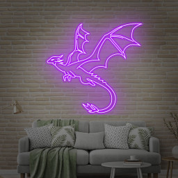 Dragon neon sign, Dragón Decor, Neon Art Sign, Neon Sign Art, Neon Sign Japan, Neon Sign Bedroom