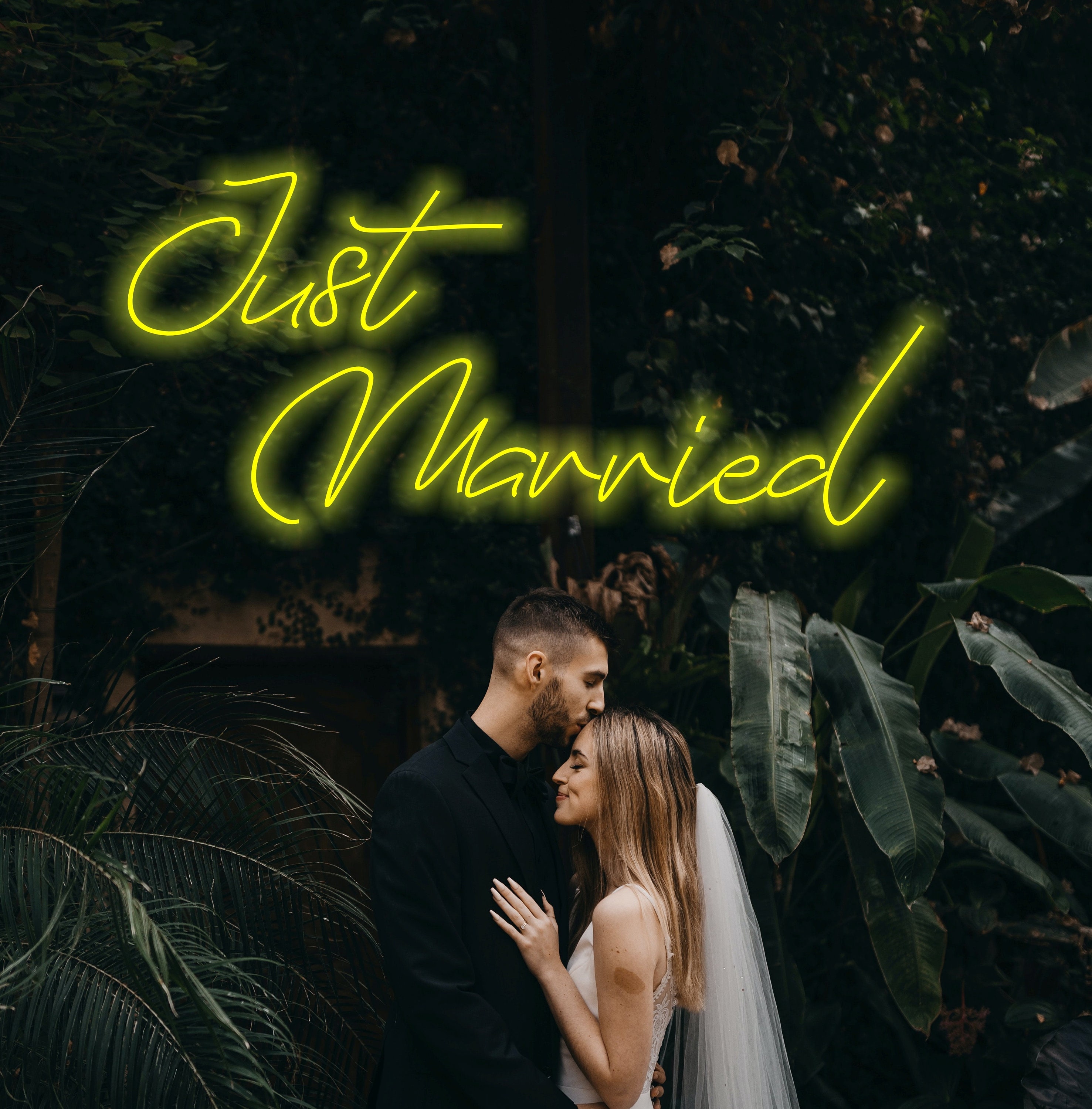 Just Married Wedding Neon Sign, Just Married Wedding Led Light Decor, Neon Glow To Your Wedding Reception, Wedding Decor, Custom Neon Sign