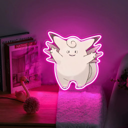 Pokemon Clefable UV Signs