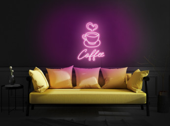 Coffee Neon Sign, Coffee Led Sign, Coffee Neon Light, Coffee Sign For Kitchen, Bar Neon Sign, Kitchen Neon Sign