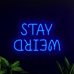 Stay Weird Neon Sign, Stay Weird Led Sign, Kids Room Neon Sign, Weird Sign, Game Room Neon Sign, Funny Neon Sign, Stay Weird Wall Art Decor