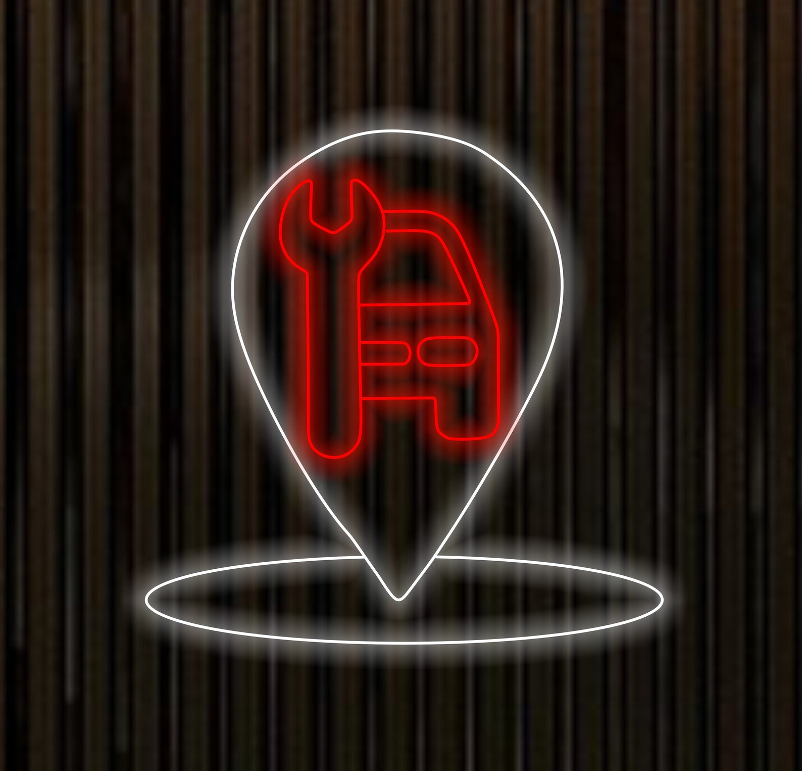 Car Workshop Neon Sign, Motor Vehicle Station Neon Sign, Auto Repair Shop Neon Sign, Vehicle Service Station Neon Sign, Garage Neon Sign