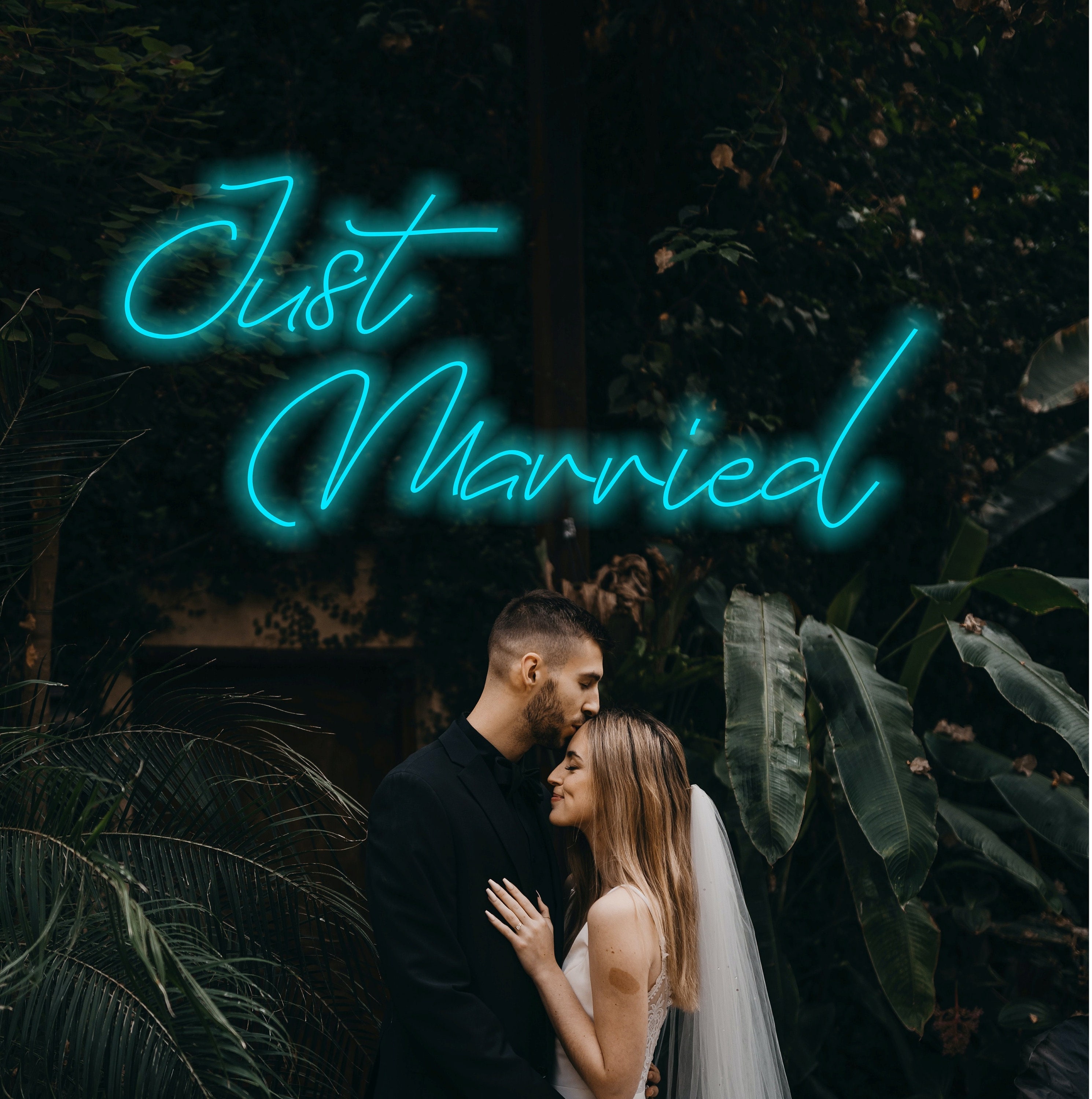 Just Married Wedding Neon Sign, Just Married Wedding Led Light Decor, Neon Glow To Your Wedding Reception, Wedding Decor, Custom Neon Sign