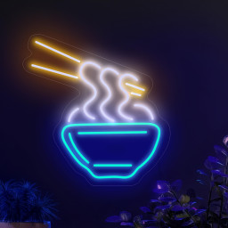 Ramen Neon Sign, Ramen Led Sign, Noodles Neon Sign, Street Food Neon Sign, Japanese Food Sign, Restaurant Neon Sign, Ramen Wall Art Decor