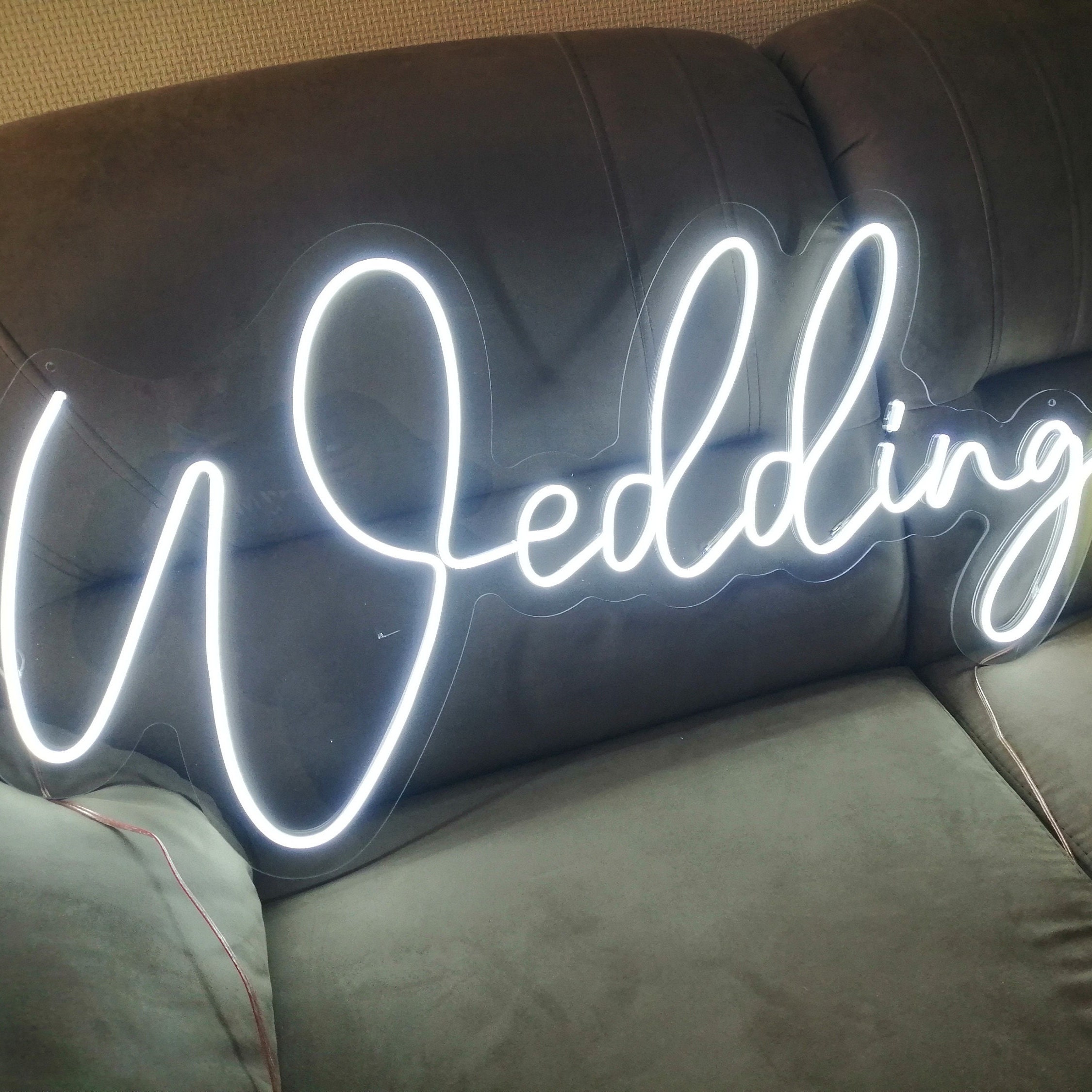 Neon Sign For Wedding, Wedding Neon Sign, Wedding Inscription Neon Sign, Wedding Lettering Neon Sign, Wedding Sign Wall Decor