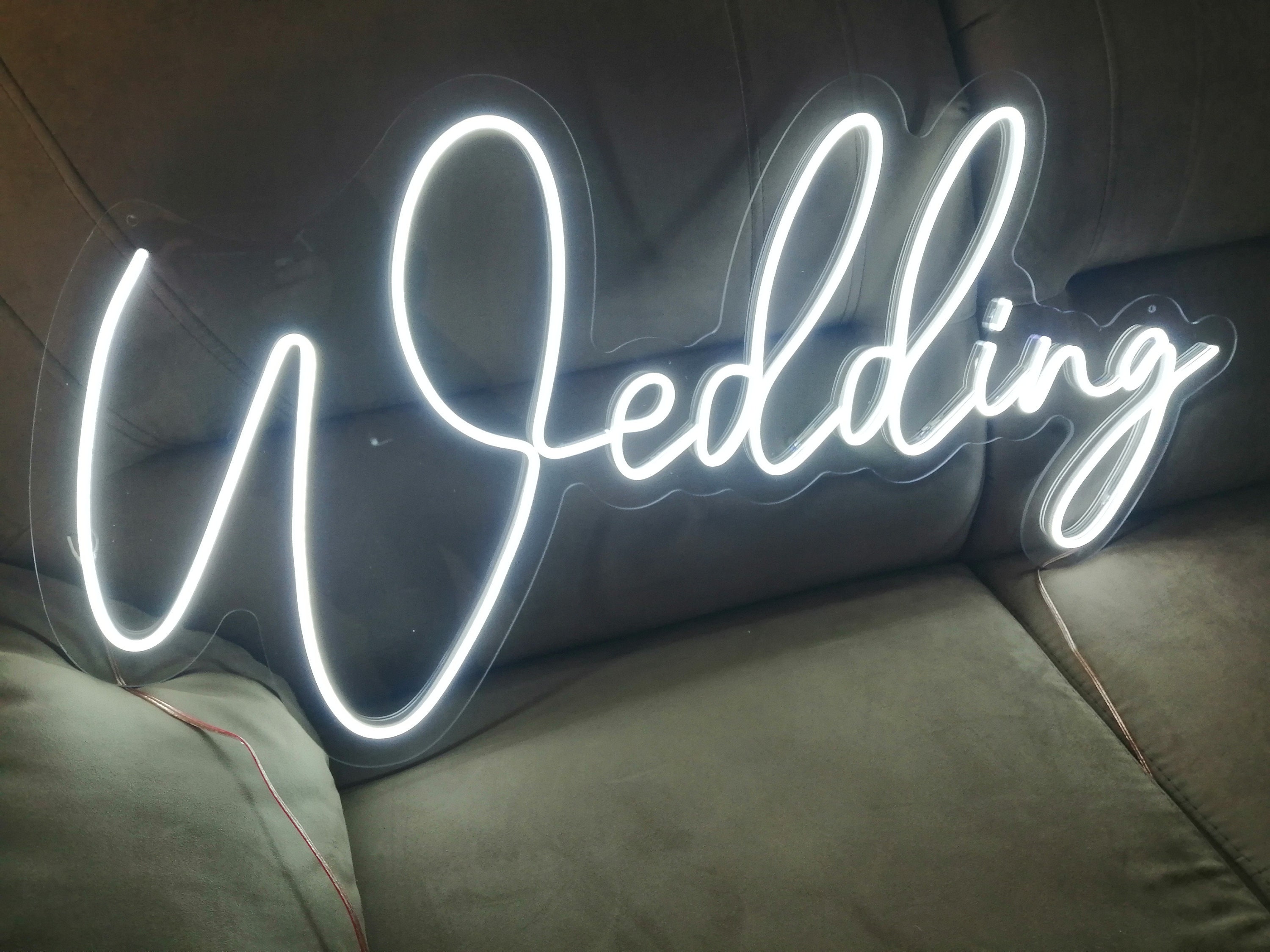 Neon Sign For Wedding, Wedding Neon Sign, Wedding Inscription Neon Sign, Wedding Lettering Neon Sign, Wedding Sign Wall Decor