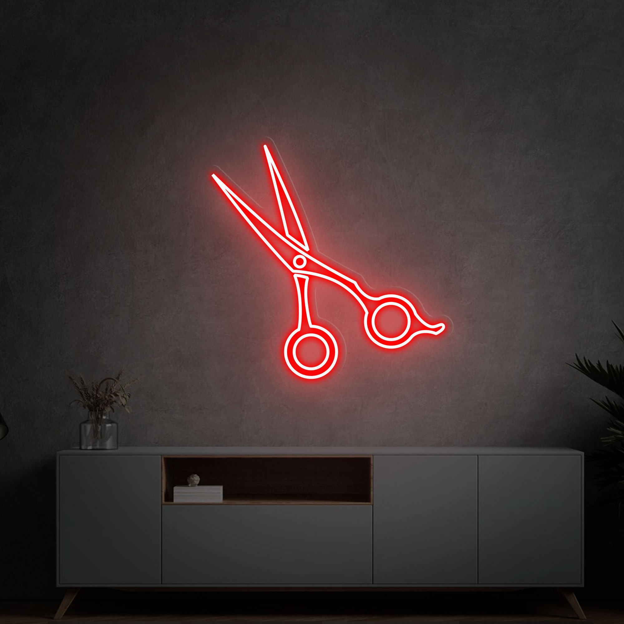 Scissors Neon Sign, Scissors Led Sign, Scissors Light Sign, Beauty Salon Neon Sign, Barber Shop Neon Sign, Salon Light Up Sign Led Sign Wall