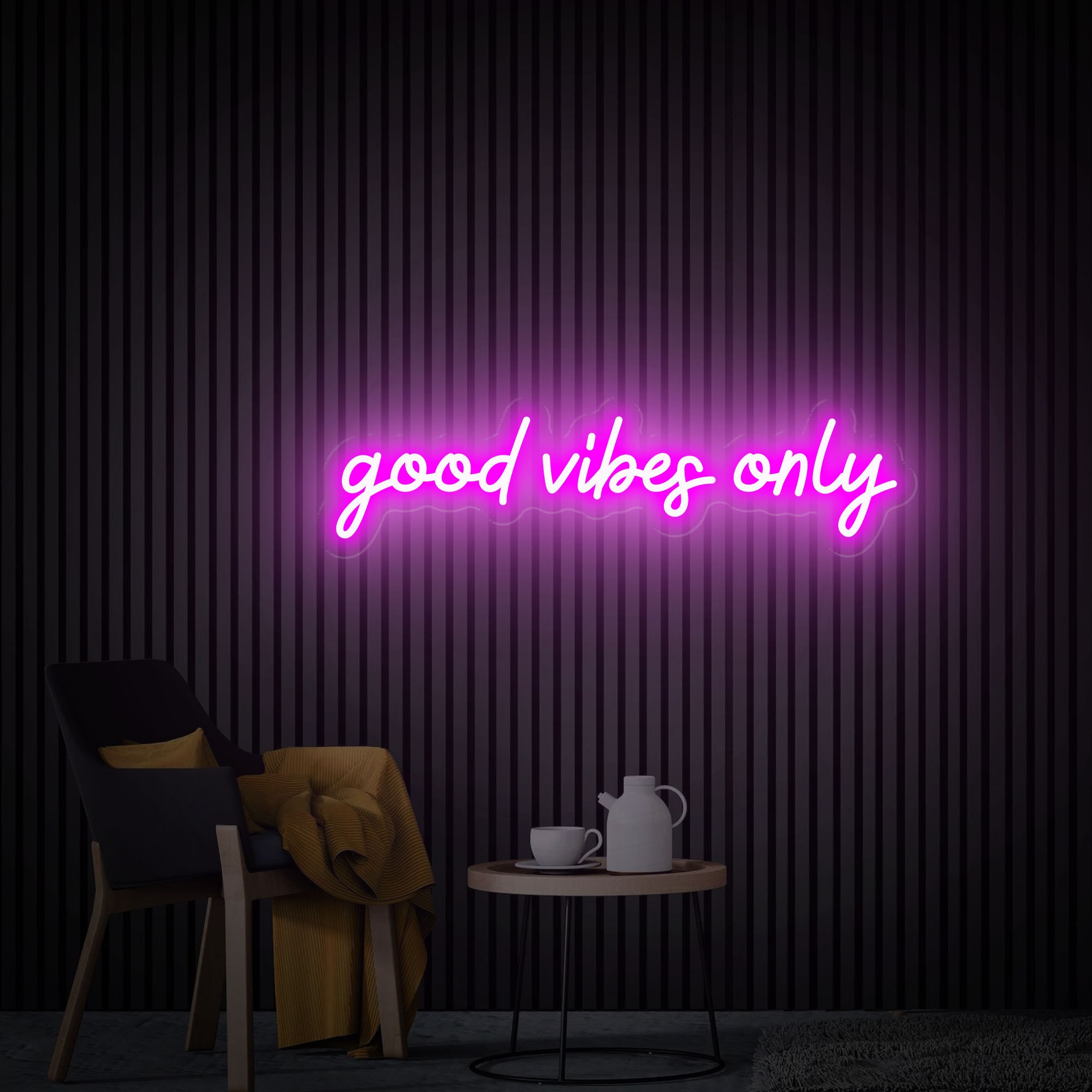 Good Vibes Only Neon Sign, Good Vibes Only LED Decor, Custom Neon Wall Art, Neon Sign Bedroom, Event Sign Wall Decor, Neon Bar Sign